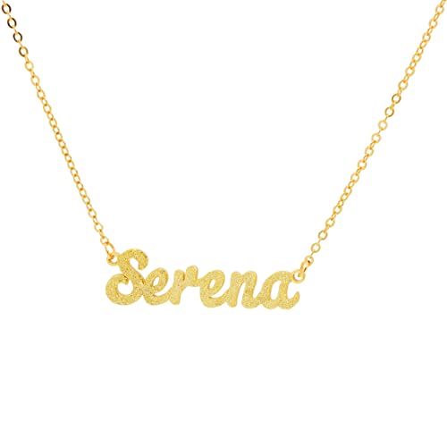 Customized Name Necklace Personalized Silver Name Letter Necklace