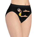 Custom Photo Face Hug Women's Panties Custom Face Boxer Briefs