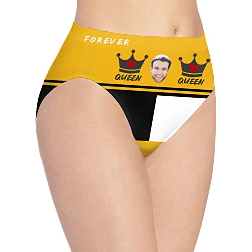Customized Face QUEEN Ladies Panties Custom Face Underwear
