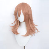 Long Straight Pink Wig for Power Chainsaw Man Cosplay Costume Hair with Horns Hairpin and Wig Cap
