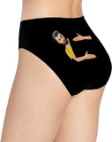 Custom Photo Face Hug Women's Panties Custom Face Boxer Briefs