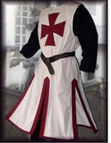 Medieval Templar Knight Crusader Surcoat Sleeveless Reenactment