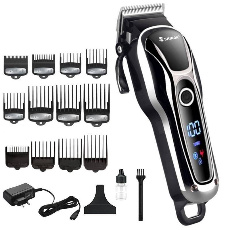 Cord/cordless Professional Hair Clipper Electric Hair Trimmer for Man Hair Cutter Pro Hair Cutting Machine Haircut Barber Tool