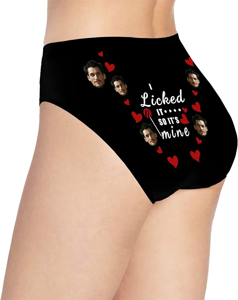 Customized Face Heart-shaped Ladies Panties