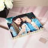 Personalized Building Block Photo Puzzle Living Room Bedroom Photo Ornaments Memory Photo Frame Souvenirs Desktop Ornaments Decor