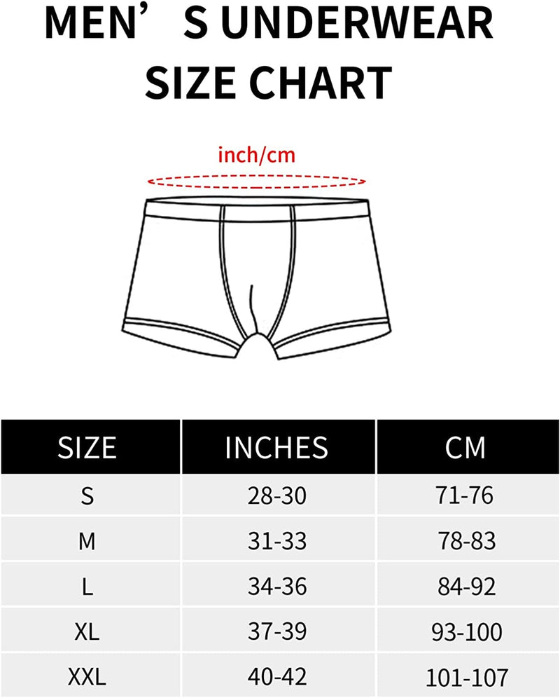 Personalized Photo Boxers Men's Underwear Custom Face Boxer Briefs, Personalized Funny Face Briefs