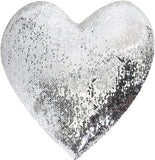 Custom Photo Heart Shape Sequin Pillow Custom Sequin Magic Pillow