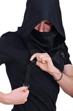 Cyberpunk Rogue Cowl Hood Scarf, Unisex Neck Warmer Costume Hooded Cape Hat and Outdoor Daily Wear