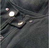 Men's Victorian Steampunk Cape Woollen Cloth Cloak Medieval Lord Cosplay Cloak Samurai Cape Role Play Costume