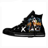 Def Leppard Heavy Metal Rock Band 3D Printed Outdoor Breathable Leisure Shoes